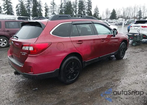 2016 Subaru Outback 2.5I Premium z USA, uszkodzony, nr VIN 4S4BSACC0G3269909